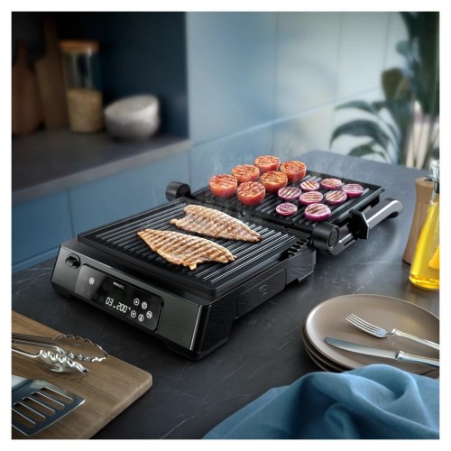 TOASTER/SANDWICH  HD6307/70 BLACK 2000W 4ΘΕΣΕΙΣ ΑΝΟΙΓΜΑ 180 ΜΟΙΡΩΝ
